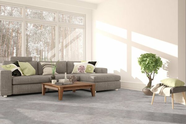 PVC Blacktex Casali 619M šedý beton 4 m