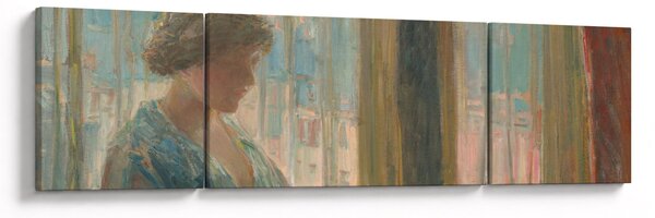 Obraz - Childe Hassam, The New York Window, reprodukce (170x50 cm)