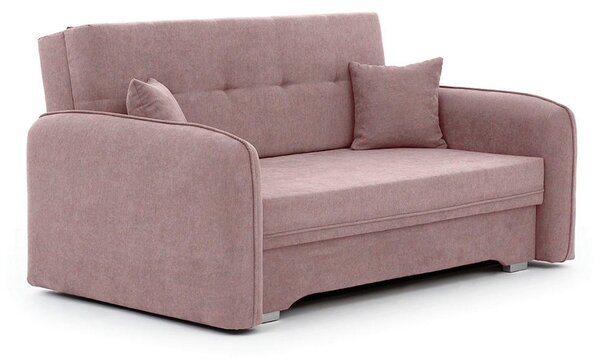 ROZKLÁDACÍ POHOVKA, textil, růžová MID.YOU - Rozkládací pohovky, Online Only