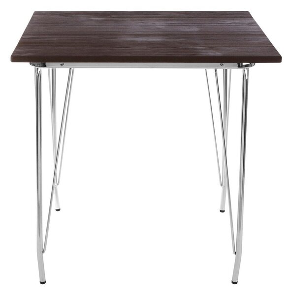 Jídelní stůl z jilmového dřeva ø 80 cm District – Premier Housewares
