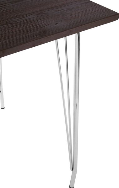 Jídelní stůl z jilmového dřeva ø 80 cm District – Premier Housewares