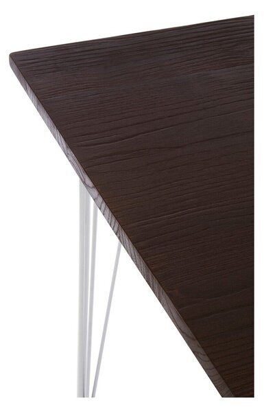 Jídelní stůl z jilmového dřeva ø 80 cm District – Premier Housewares