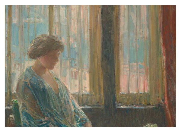Obraz - Childe Hassam, The New York Window, reprodukce (70x50 cm)