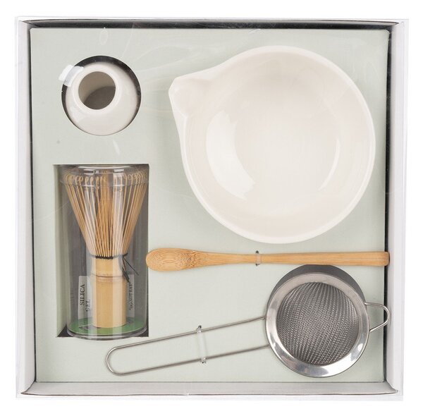 Porcelánový matcha set – Orion