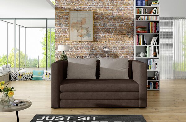 ROZKLÁDACÍ POHOVKA, textil, hnědá, béžová MID.YOU - Rozkládací pohovky, Online Only