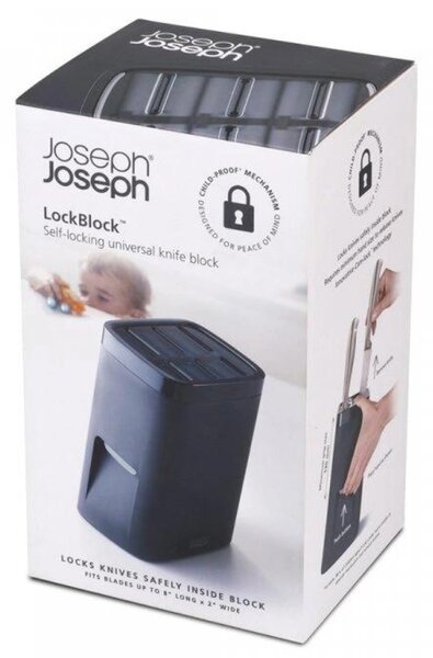 Joseph Joseph Stojan na nože s dětskou pojistkou Lockblock
