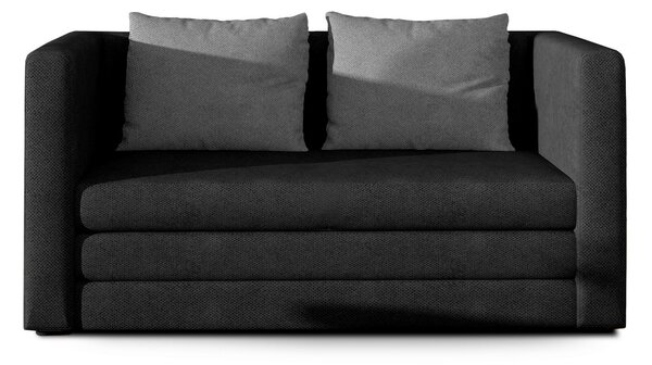 ROZKLÁDACÍ POHOVKA, textil, šedá, černá MID.YOU - Rozkládací pohovky, Online Only