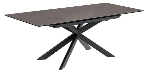 Rozkládací jídelní stůl s přídavnou deskou s keramickou deskou 90x160 cm Atminda – Kave Home
