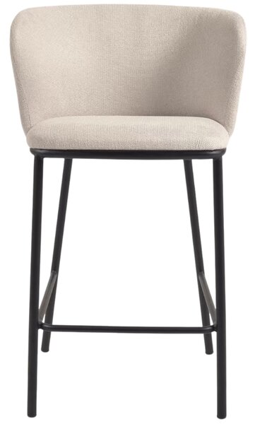 Kave Home Béžová barová židle Ciselia 65 cm