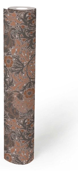A.S. Création | Vliesová tapeta na zeď ART OF EDEN 39059-3 | 0,53 x 10,05 m | oranžová, hnědá