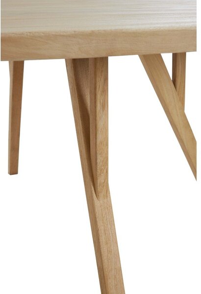 Kulatý jídelní stůl z mangového dřeva ø 120 cm Quenza – Light & Living