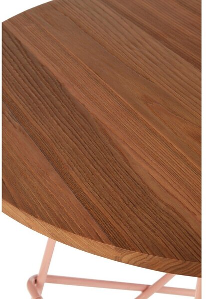 Kulatý jídelní stůl z jilmového dřeva ø 80 cm District – Premier Housewares