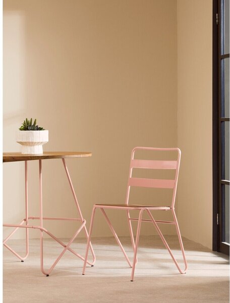 Kulatý jídelní stůl z jilmového dřeva ø 80 cm District – Premier Housewares