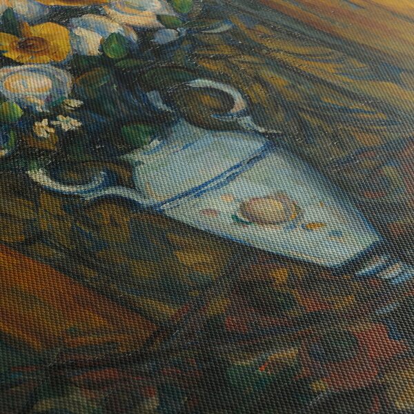 Obraz - Paul Cézanne, Vase of Flowers, reprodukce (125x70 cm)