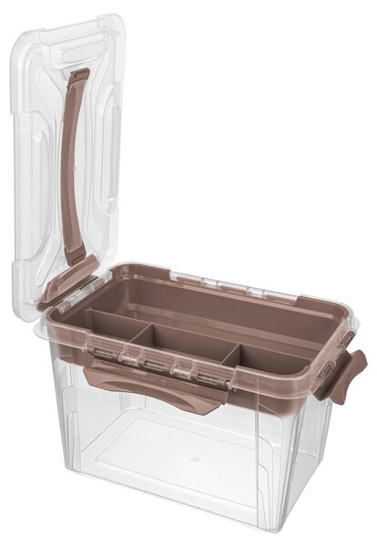 BOX S VÍKEM 6.6 l - Stohovatelné boxy