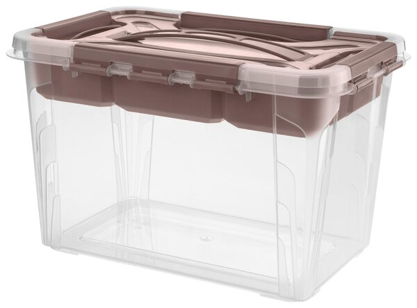 BOX S VÍKEM 6.6 l - Stohovatelné boxy