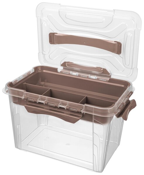 BOX S VÍKEM 6.6 l - Stohovatelné boxy