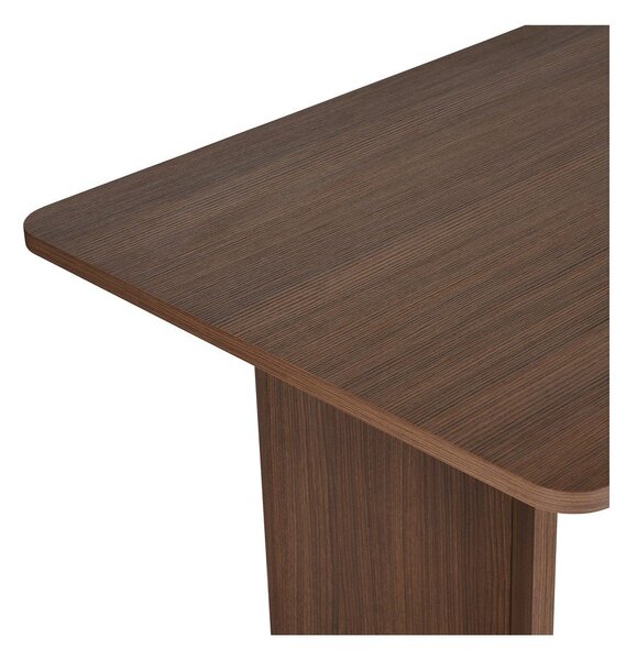 Jídelní stůl v dekoru ořechu 90x180 cm Linza – Kalune Design