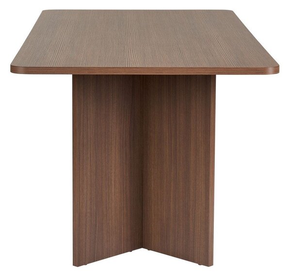 Jídelní stůl v dekoru ořechu 90x180 cm Linza – Kalune Design