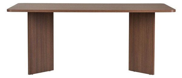 Jídelní stůl v dekoru ořechu 90x180 cm Linza – Kalune Design