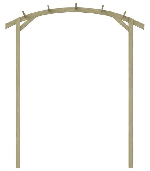 Zahradní pergola impregnovaná borovice 180 x 210 x 40 cm