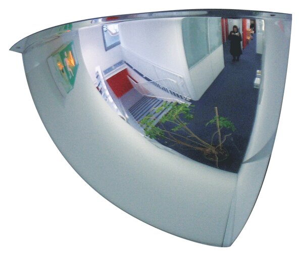 Dohledové hemisférické zrcadlo 1/8 sféry, průměr 660 mm