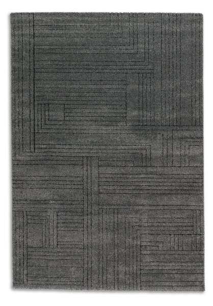 TKANÝ KOBEREC, 200/290 cm antracitová Schöner Wohnen - Tkané koberce