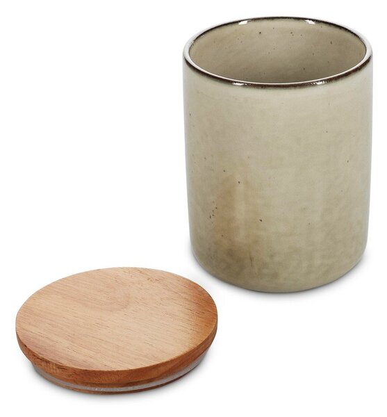 Kameninová dóza na potraviny Meridian – Salt&Pepper