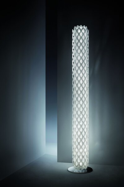 SLAMP CHRF000WHT000BB000EU Charlotte floor, bílá designová lampa, 2xE27, výška 182cm