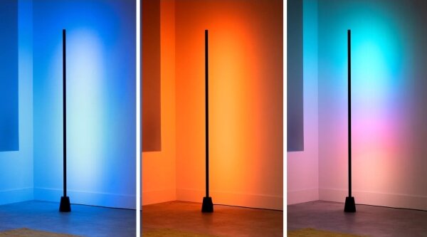 WiZ -LED RGBIC Stmívatelná stojací lampa GRADIENT LED/9,7W/230V 2700-6500K Wi-Fi