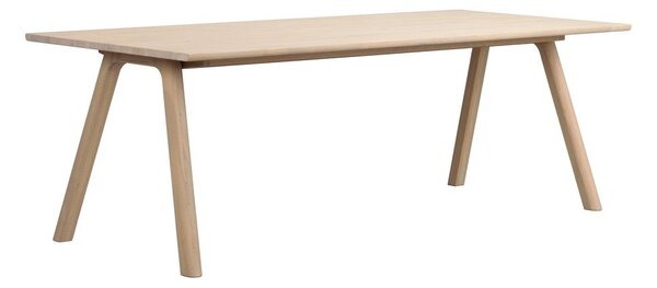 Rozkládací jídelní stůl z dubového dřeva 95x220 cm Clapperton – Rowico