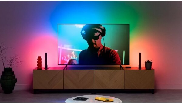WiZ -SADA 2x LED RGBIC Stmívat. svítidlo GRADIENT LED/8,2W/230V 2700-6500K Wi-Fi