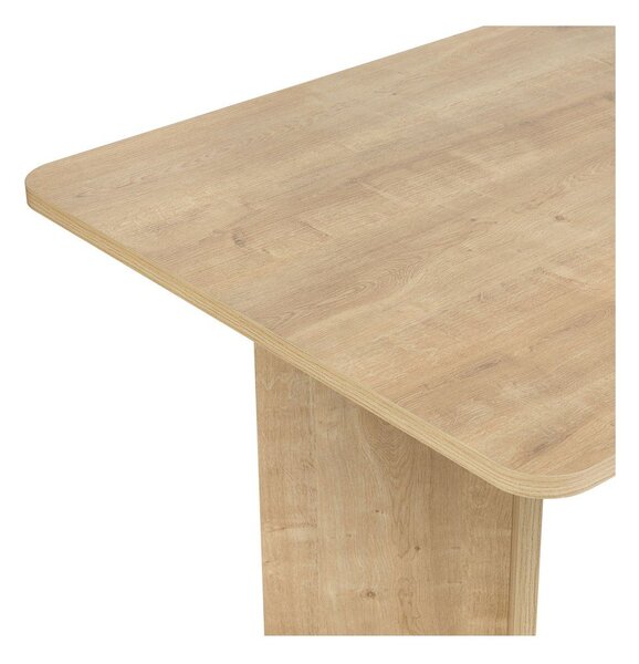 Jídelní stůl v dekoru dubu 90x180 cm Linza – Kalune Design