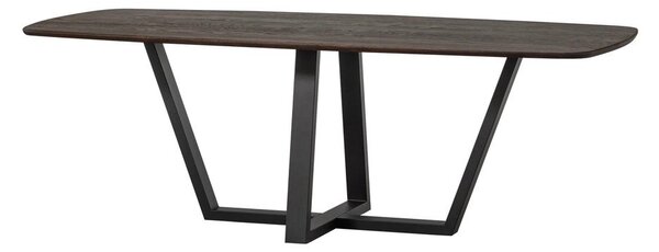 Jídelní stůl s deskou z dubového dřeva 100x220 cm Tablo – WOOOD