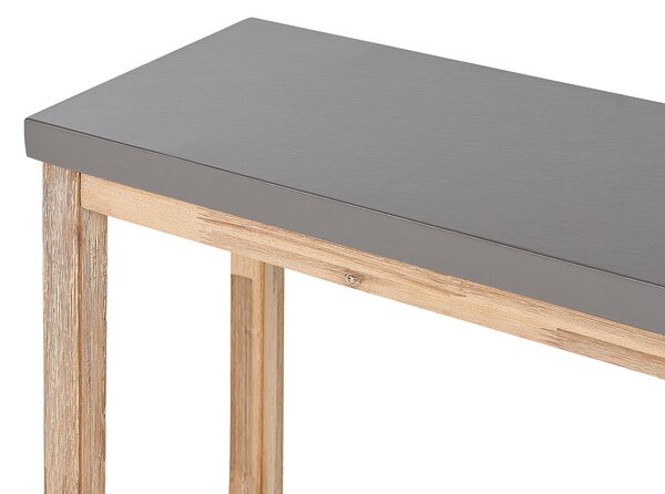 Zahradní lavice OSTUNI 160 cm Beton Šedá