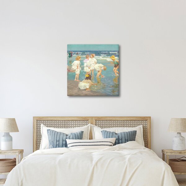 Obraz - Edward Henry Potthast, A Holiday, reprodukce (30x30 cm)