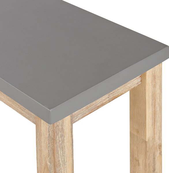 Zahradní lavice OSTUNI 160 cm Beton Šedá