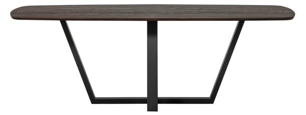 Jídelní stůl s deskou z dubového dřeva 100x220 cm Tablo – WOOOD