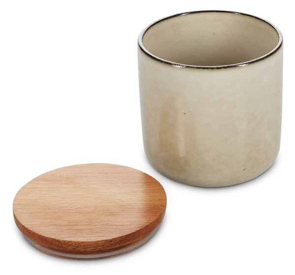 Kameninová dóza na potraviny Meridian – Salt&Pepper