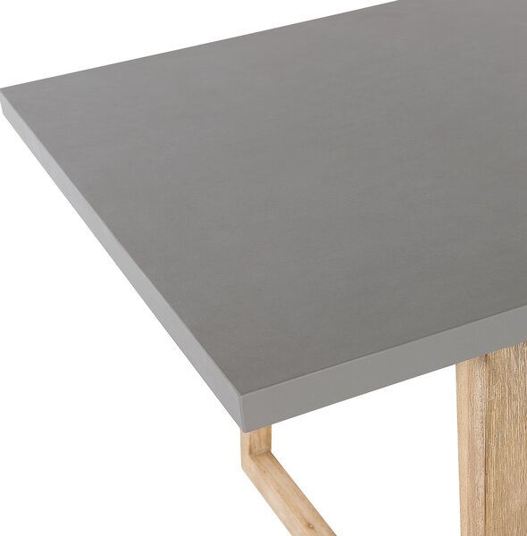 Zahradní jídelní stůl ORIA 180 cm 90 cm Beton Šedá
