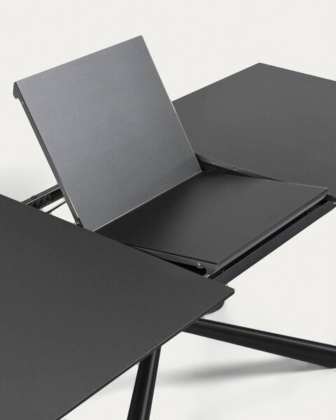 Rozkládací jídelní stůl s přídavnou deskou s keramickou deskou 90x160 cm Theone – Kave Home