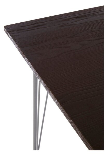 Jídelní stůl z jilmového dřeva ø 80 cm District – Premier Housewares