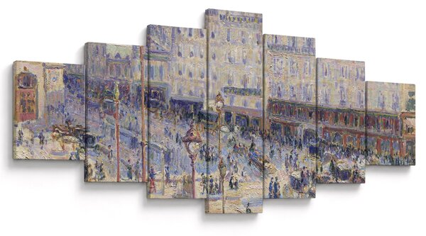 Obraz - Camille Pissarro, The Place du Havre, reprodukce (210x100 cm)