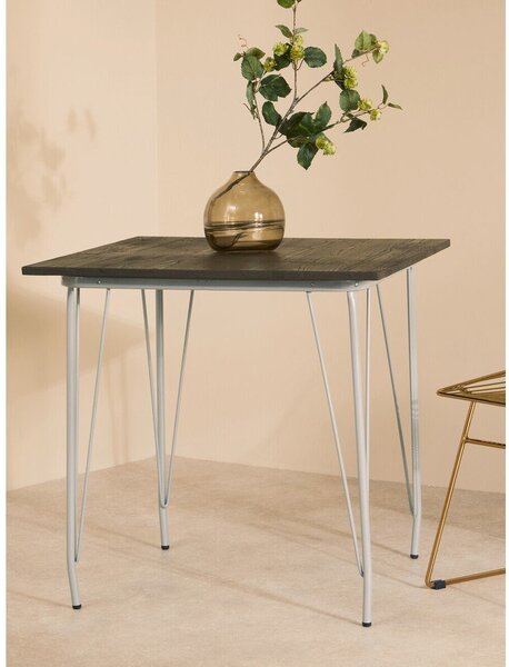 Jídelní stůl z jilmového dřeva ø 80 cm District – Premier Housewares