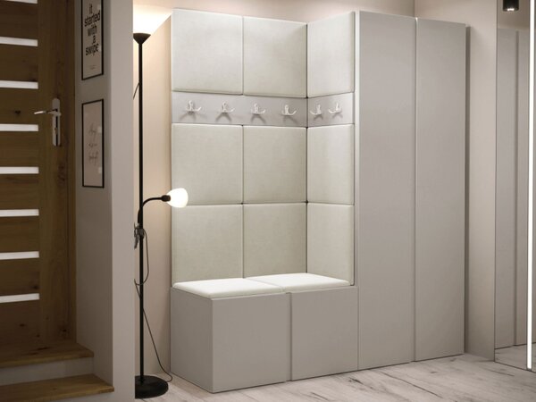 Šatní skříň Tavasz III, Barva: kašmír, Barva látek:: Manila 02 5903211468971