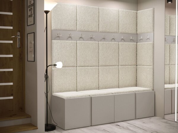 Šatní skříň Tavasz II, Barva: kašmír, Barva látek:: Abriamo 03 5903211468957
