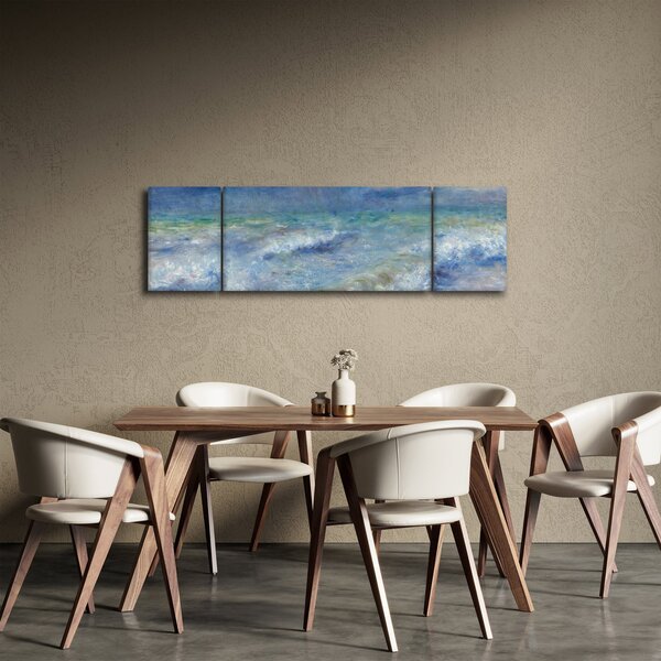Obraz - Pierre-Auguste Renoir, Seascape, reprodukce (170x50 cm)