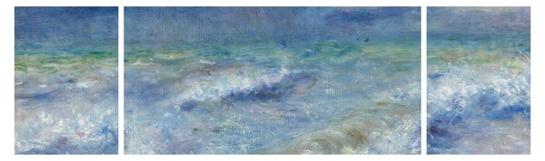 Obraz - Pierre-Auguste Renoir, Seascape, reprodukce (170x50 cm)