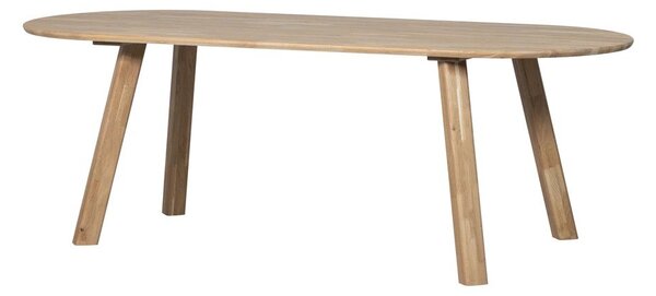 Jídelní stůl z dubového dřeva 90x220 cm Tablo – WOOOD