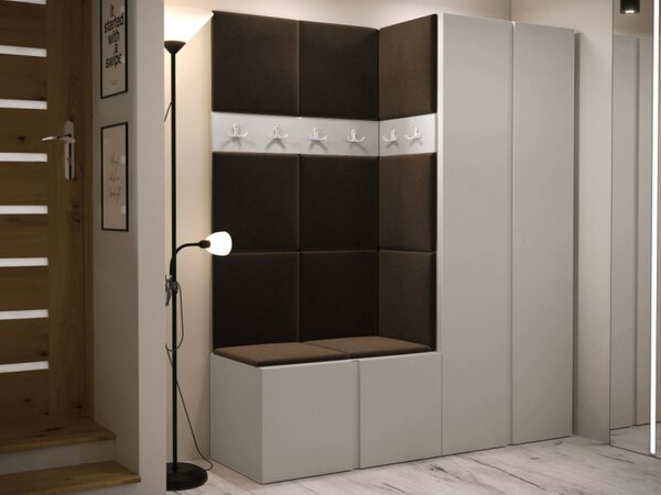 Šatní skříň Tavasz III, Barva: kašmír, Barva látek:: Manila 04 5903211469077